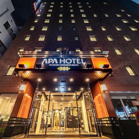 Apa Hotel Nambakita Shinsaibashi Ekimae Osaka Dış mekan fotoğraf