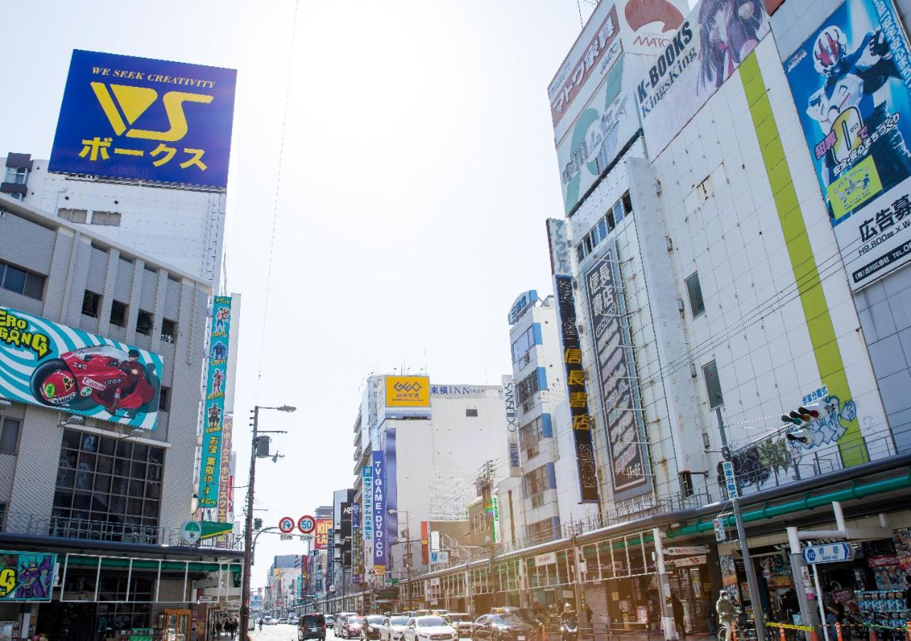Apa Hotel Nambakita Shinsaibashi Ekimae Osaka Dış mekan fotoğraf
