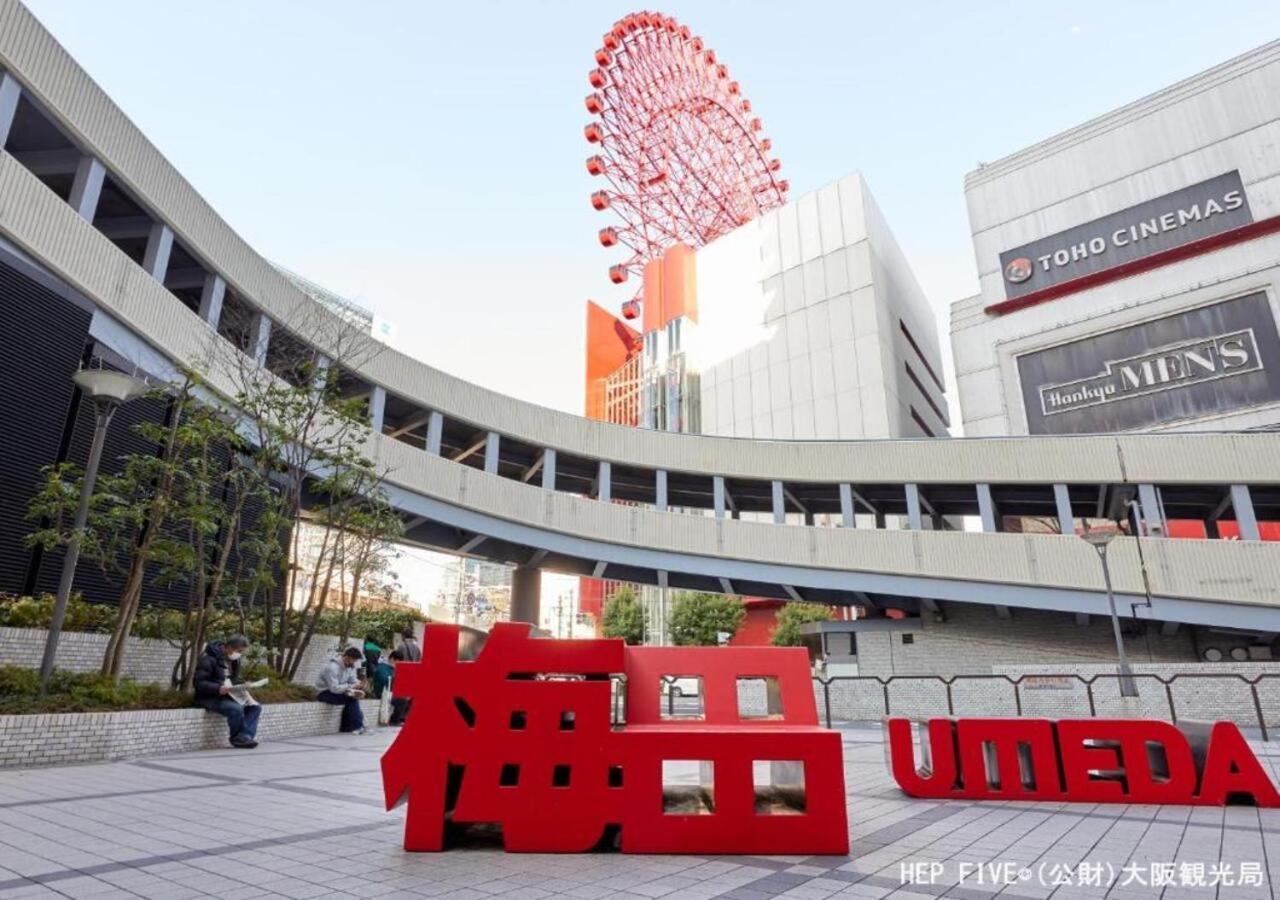 Apa Hotel Nambakita Shinsaibashi Ekimae Osaka Dış mekan fotoğraf